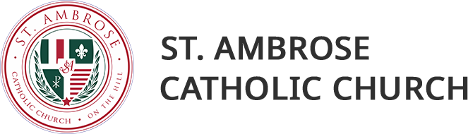 Logo for St. Ambrose Catholic Church